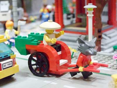 超強！積木搭建奧運場館