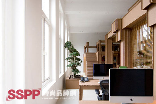 創意家居紙板辦公室設計
