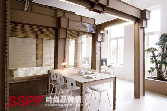 創(chuàng)意家居紙板辦公室設(shè)計(jì)