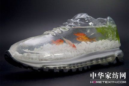 引人注目的另類(lèi)鞋型魚(yú)缸